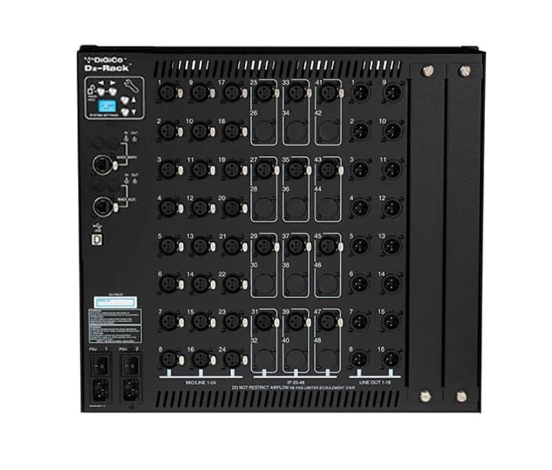 DiGiCo X-D2-DI-C 24 Analog Inputs, 24 AES Inputs x 16 Analog Outputs, MADI, Cat5e image 1