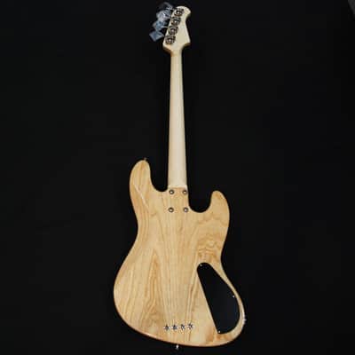 Lakland USA 44-60 Custom Walnut 4 String Jazz Bass Left Hand 1 of a kind! image 5