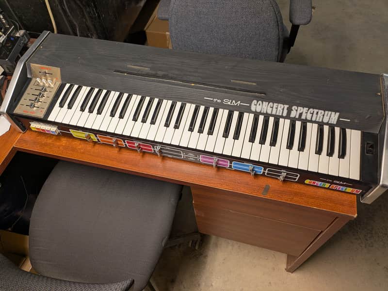 Vintage 1970s SLM Concert Spectrum Analog Synth/Keyboard/Organ image 1