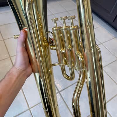 Serviced Yamaha YEP-201 Euphonium (Ready to Play) - Excellent Condition - Made in Japan image 12