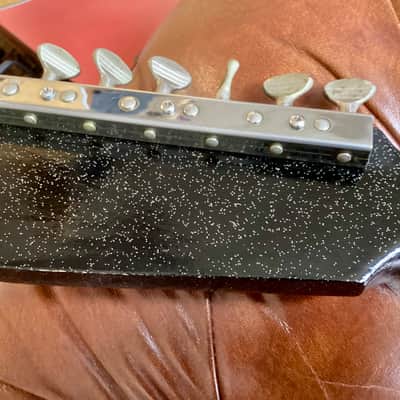 Silvertone 1448 With Case Amp 1962 - 1967 - Black image 10
