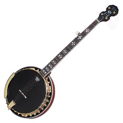 Kay KBJ100 30-Bracket Deluxe "Golden Liberty" 5 String Banjo - Refurbished image 1