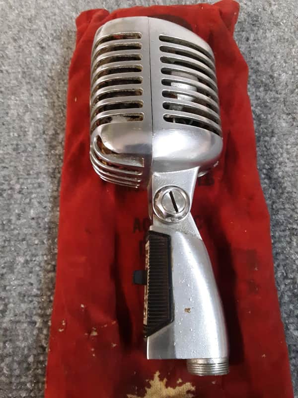 Shure Vintage 50's/60's 55SW Unidyne Dynamic Microphone - Metal image 1