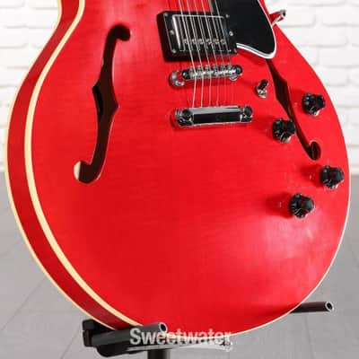 Heritage Standard II H-535 Semi-hollowbody Electric Guitar - Trans Cherry (H535StdIITChd1) image 5