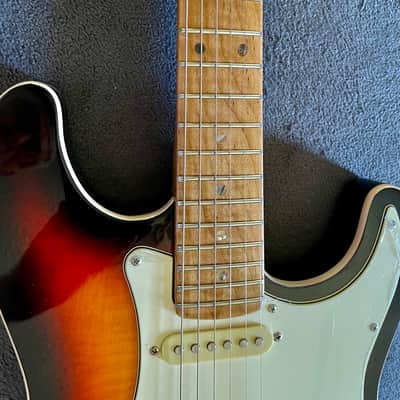 Dillion USA Custom Strat  Flame burst image 3