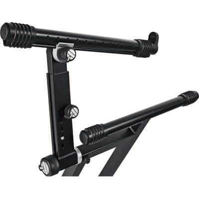 Quiklok QL742 Stand clavier X double "Pro" avec deux niveaux - large image 3