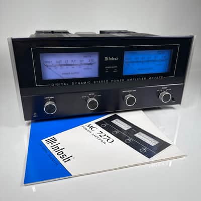 McIntosh MC7270 Digital Dynamic Stereo Power Amplifier image 2