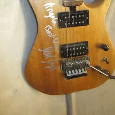 90's CUSTOM GUITAR with MICK TAYLOR AUTOGRAPH ROLLING STONES image 3