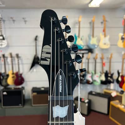 ESP LTD Phoenix-201 6 String Electric Guitar in black image 7