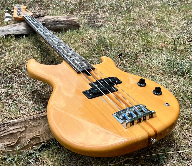 Vintage Yamaha BB-1200 Broad Bass Guitar 1979/1980 - Natural | Reverb