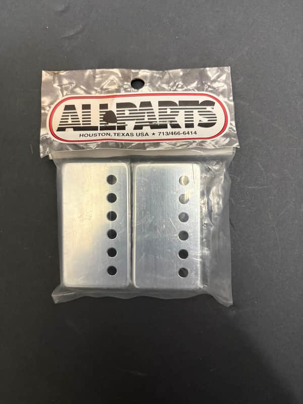 Allparts Humbucker Pickup Covers 2010s Chrome image 1