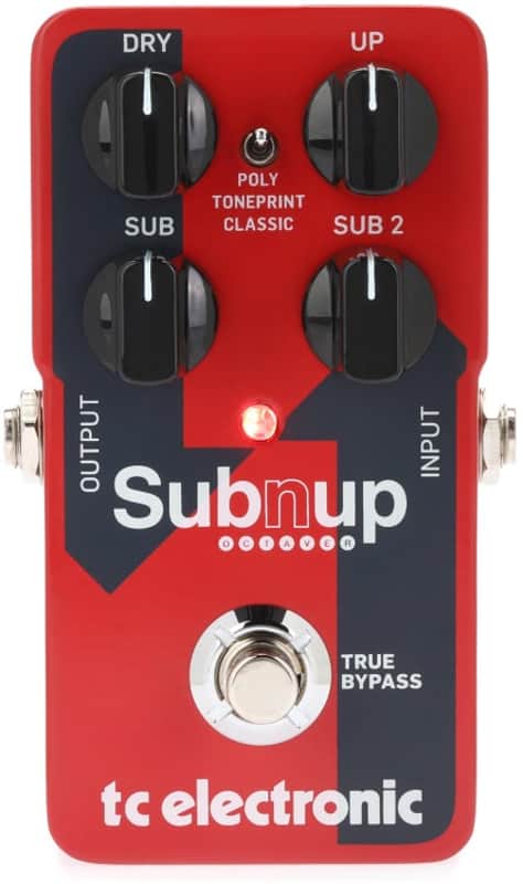 TC Electronic Sub 'N' Up Octaver Dual Octave Pedal (SubNupd1) image 1