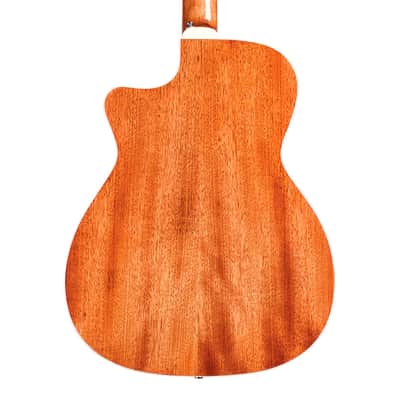 Guild OM-140CE Orchestra Cutaway Acoustic/Electric Guitar - Natural - B-Stock image 7