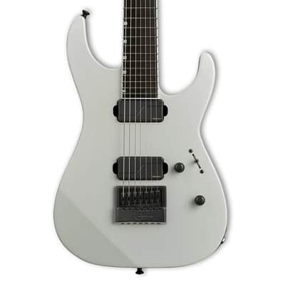 ESP E-II M-II 7B EverTune Baritone 7-String Electric Guitar - Pearl White image 1