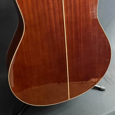 Yamaha LL16M Mahogany Dreadnought Acoustic-Electric Guitar Natural w/ Case (568) image 11
