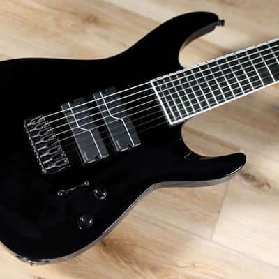 ESP Stef B-8 Stephen Carpenter 8-String Baritone Guitar w/ Case – Black image 9