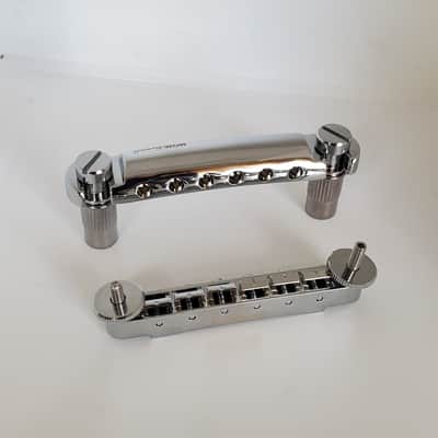 Wikinson Combo Tune-O-Matic style Set - Chrome image 3
