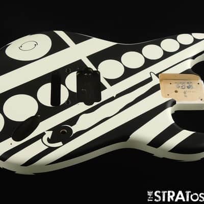 EVH Striped Circles BODY Guitar Floyd Rose Route