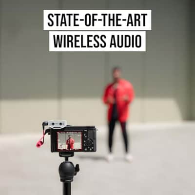 RØDE Wireless GO (Gen 3) – Compact Wireless Mic – Pristine Audio, 32-bit Float Recording, Automatic Level Control, for Phones, Cameras and Computers (White) image 7