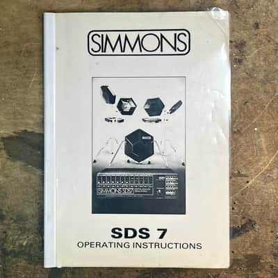 SIMMONS SDS7 ELECTRONIC DRUM SYNTHESIZER image 16