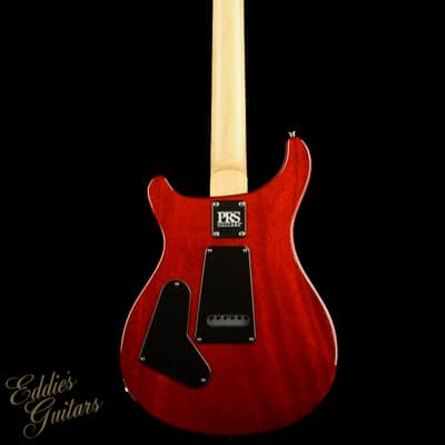 2023 - PRS CE 24 Semi-Hollow - Dark Cherry Sunburst image 5