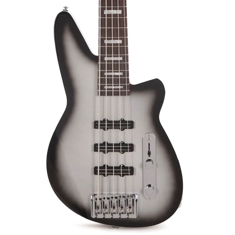 Reverend Triad 5 5-String Electric Bass - Silver Burst image 1
