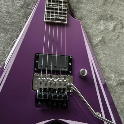 ESP Custom Alexi Laiho HEXED Purple Fade with Pinstripes Mint & Complete image 9
