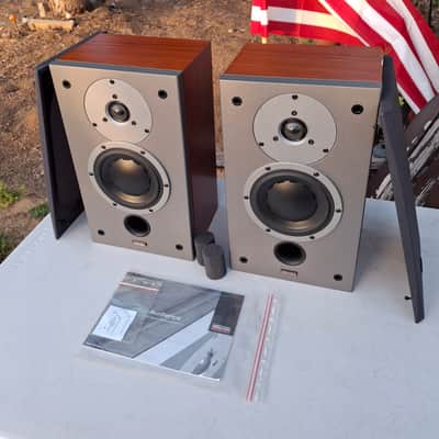 Rare Dynaudio Audition 42W Speakers, Rosewood, Original Box & All Paperwork, Manual, Minty, $799 Shipped! image 7