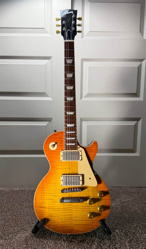Gibson 2001 Custom Shop Class 5 Les Paul - Tangerine Burst image 1