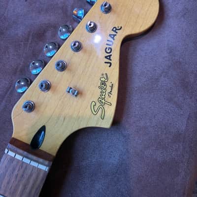 Squier Jaguar neck 2000s - Amber image 2