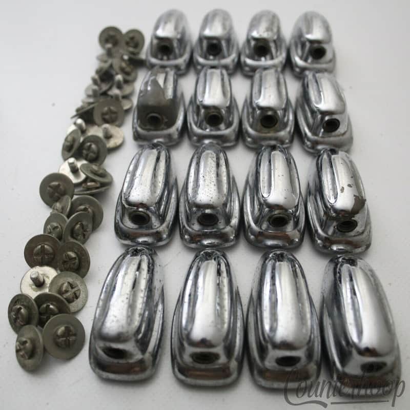 Slingerland 16x Small Sound/Radio King Lugs Tom Drum Chrome Nickel Screws 50s US image 1