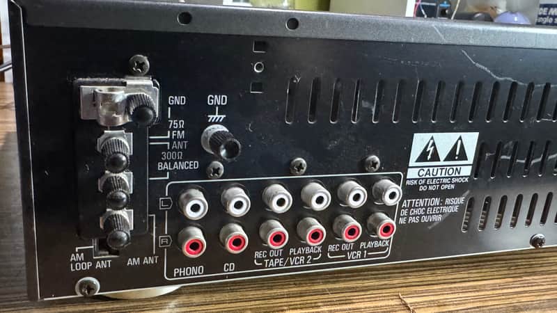Technics SA-R177 Quartz AM/FM Stereo Receiver Tested Japan | Reverb