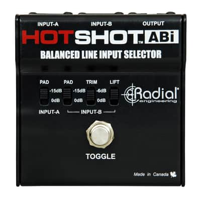 Radial Engineering HotShot ABi Line Input Selector [DEMO] image 1
