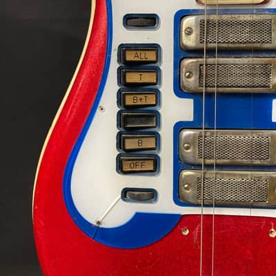 Bartolini Gemelli 4v Vintage Red Sparkling Leider Made in Italy image 5