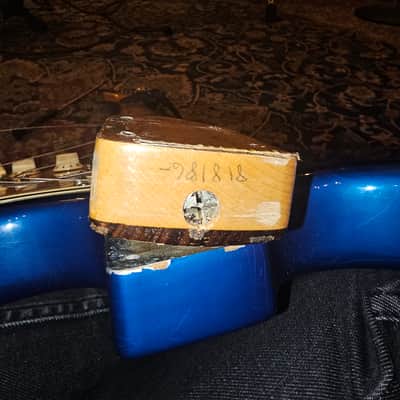 Fender American Vintage '62 Stratocaster 1985 - 1989 - Lake Placid Blue image 8