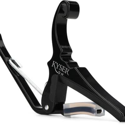 Kyser Quick-Change 12-string Guitar Capo - Black image 1
