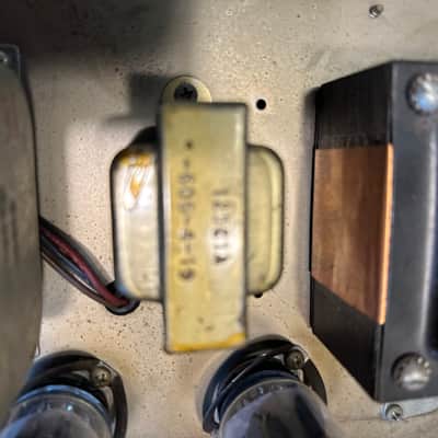 Fender Bassman 6G6-B Brownface 50-Watt 2x12" Piggyback Guitar Amp 1963 - 1964 - Blonde image 10