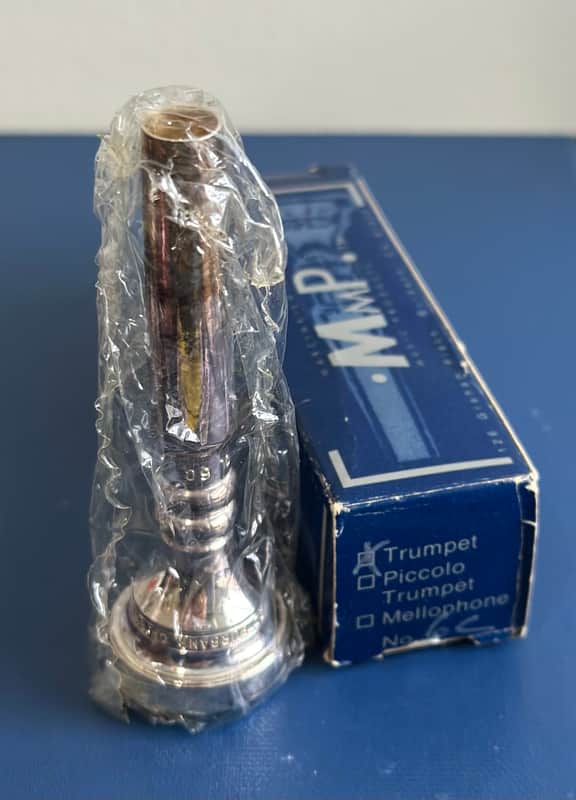 NOS Marcinkiewicz Model 6C Trumpet Mouthpiece - Silver image 1