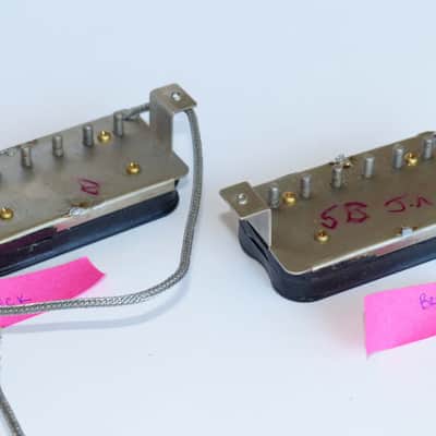 JM Jim Rolph '58 Pretenders Black humbuckers set 7.4k 7.8k image 3