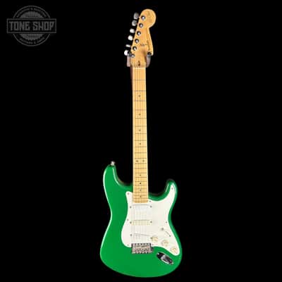 Used 1996 Fender Eric Clapton Strat Candy Green w/Case TSU24172 image 6