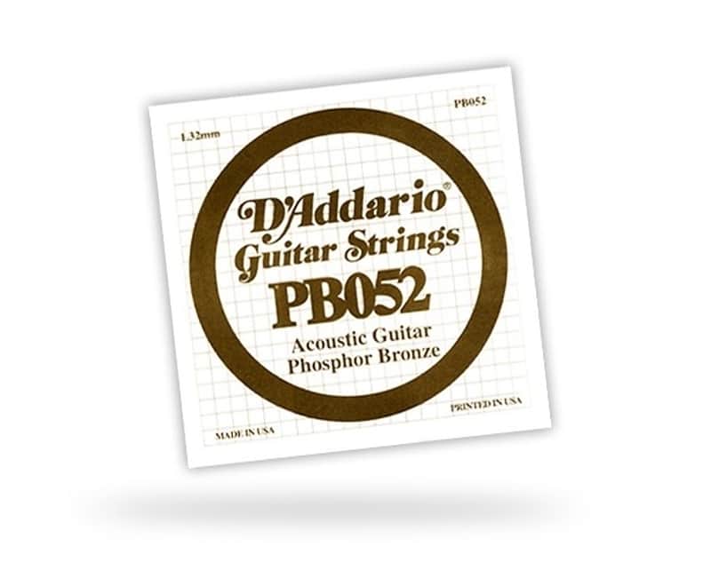 DAddario PB052 Einzelsaite - 052 image 1