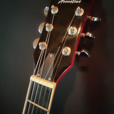 Southwest Acoustics Unveils the Iconic Double Cut: Classy and understated Cerise Red with a Heart for Pure Play image 4