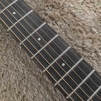 Tagima Modena Electric Acoustic Guitar, Maple Neck, Rosewood Fingerboard, Blue Finish image 11