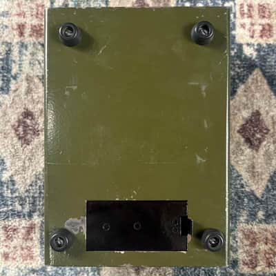 1990s Electro-Harmonix Sovtek Big Muff Pi Vintage Bubble Font Green Russian Fuzz Guitar Effect Pedal! image 6