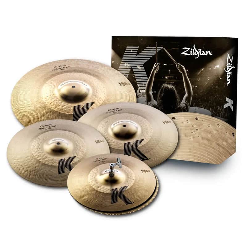 Zildjian K Custom Hybrid Cymbal Pack 14/16/18/20 image 1