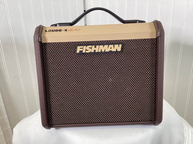 Fishman Loudbox Micro 2-Channel 40-Watt 1x5.25" Acoustic Guitar Combo 2023 - Present - Brown image 1