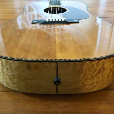 1970's B.C. Rich B30 Acoustic Guitar Dreadnought Made in USA Road Runner RRDWA Deluxe Wood Dreadnought Acoustic Case image 5