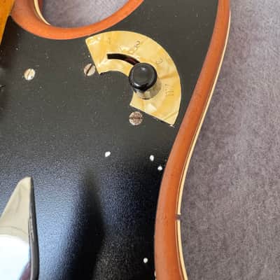 Hofner 173 brown vinyl 1963 OHC - fretjob, pickup rewind & more image 11