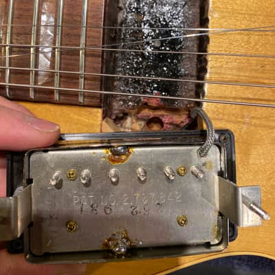 Gibson Les Paul Deluxe Natural Refin 1973 image 10