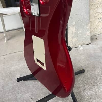 Fender Contemporary Series Made in Japan SSS Stratocaster 1985 - 1987 - Red image 19